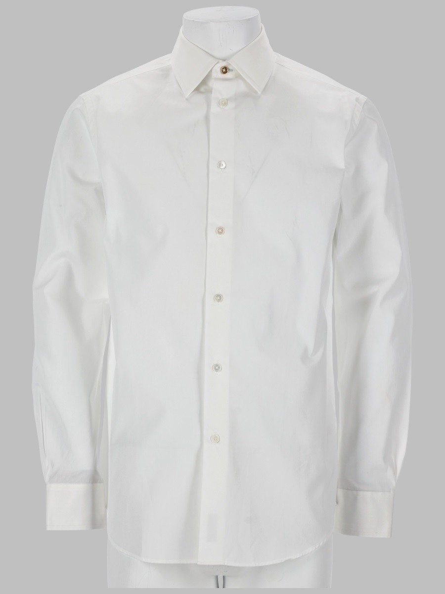 PAUL SMITH CAMICIA REGULAR FIT IN COTONE
