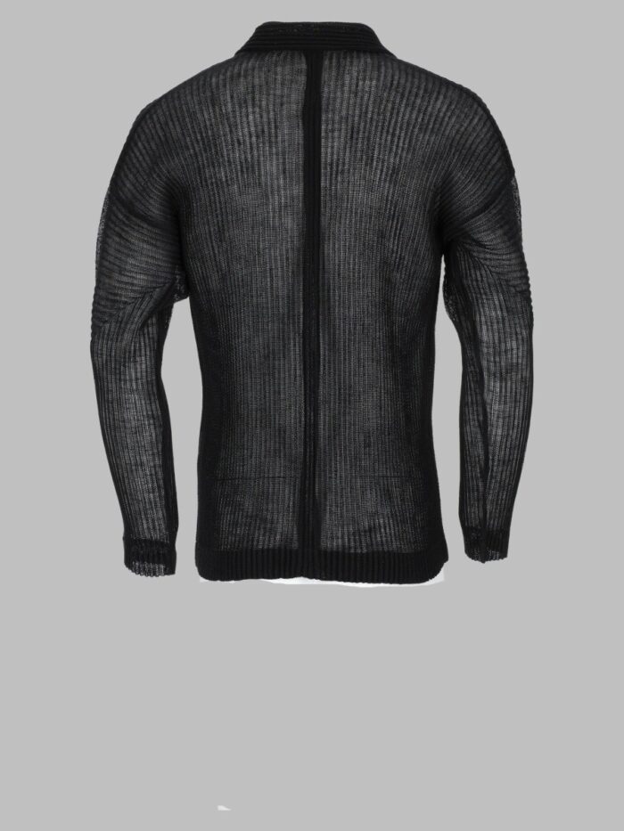 HOMME PLISSE ISSEY MIYAKE Camicia "Rustic Mesh" In Maglia Plissettata