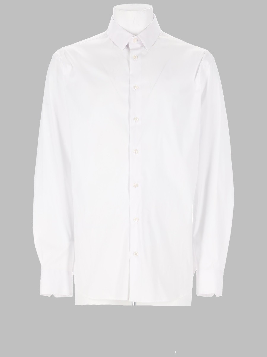 Giorgio Armani CAMICIA SLIM FIT IN POPELINE DI COTONE