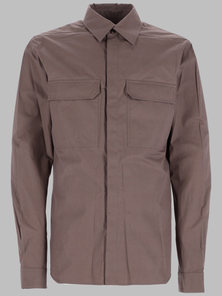 RICK OWENS CAMICIA "WORK" IN POPELINE