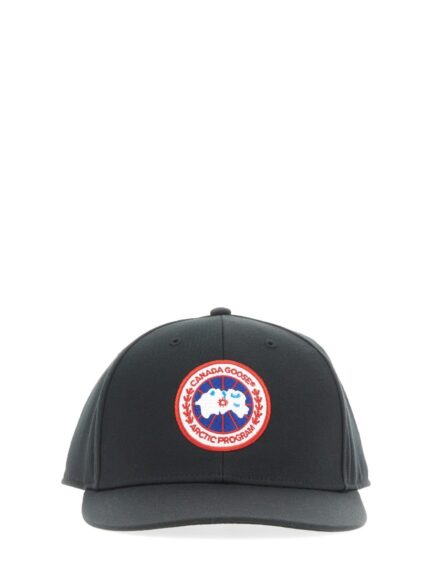 CANADA GOOSE CAPPELLO DA BASEBALL CON PATCH LOGO
