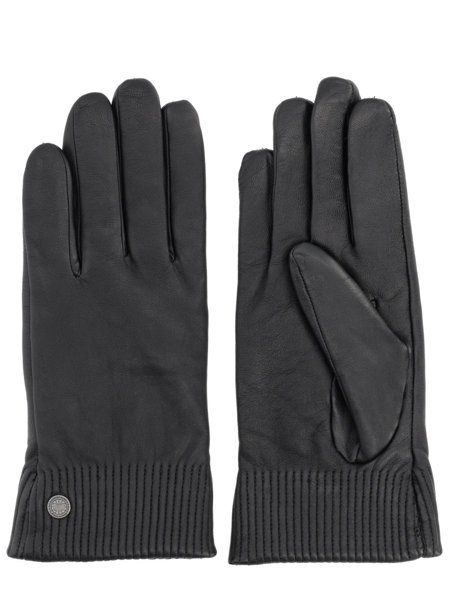 CANADA GOOSE LEATHER GLOVES