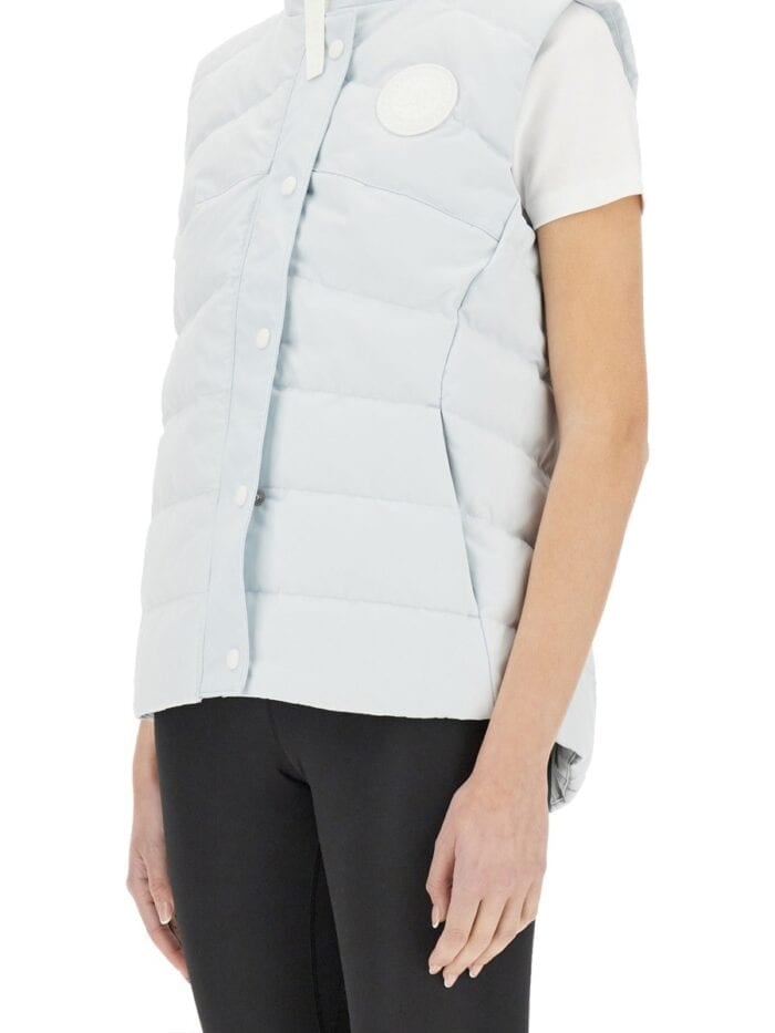 CANADA GOOSE PADDED VEST WITH LOGO