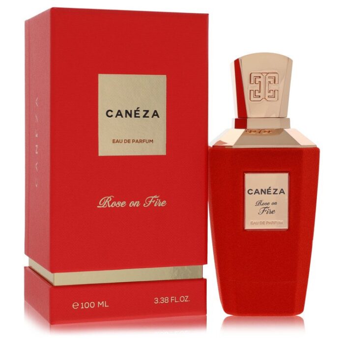 Caneza Rose On Fire By Caneza - Eau De Parfum Spray (Unisex) 3.4 Oz - Image 1
