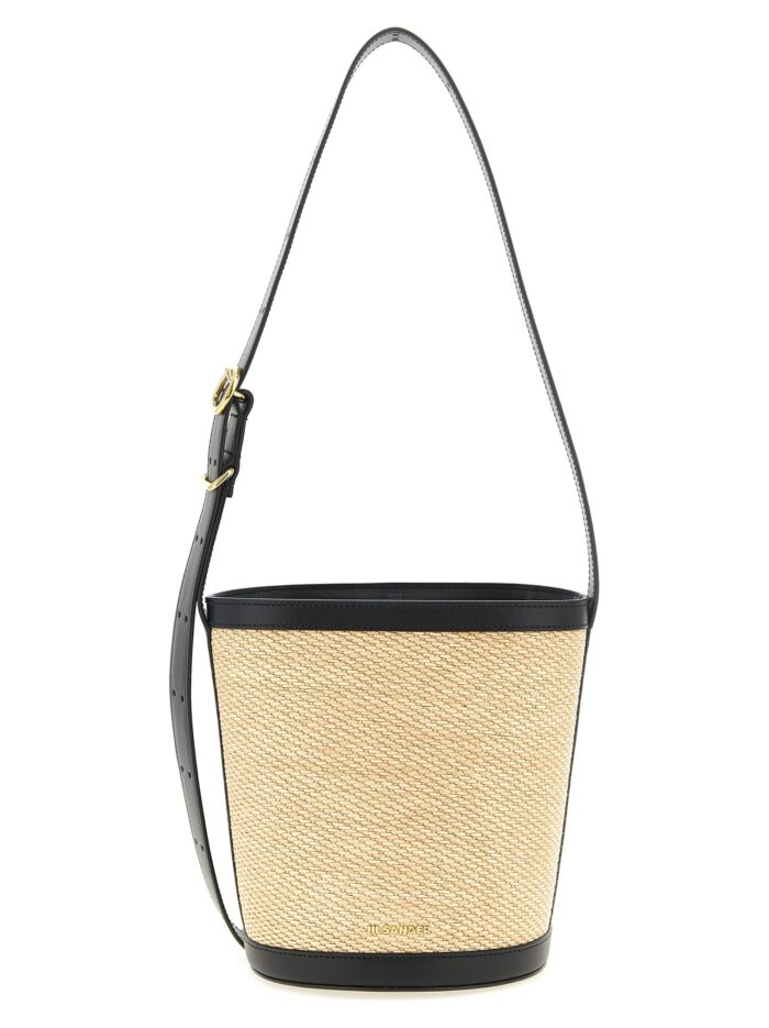 jil sander 'cannolo' bucket bag JIL SANDER 'Cannolo' Bucket Bag