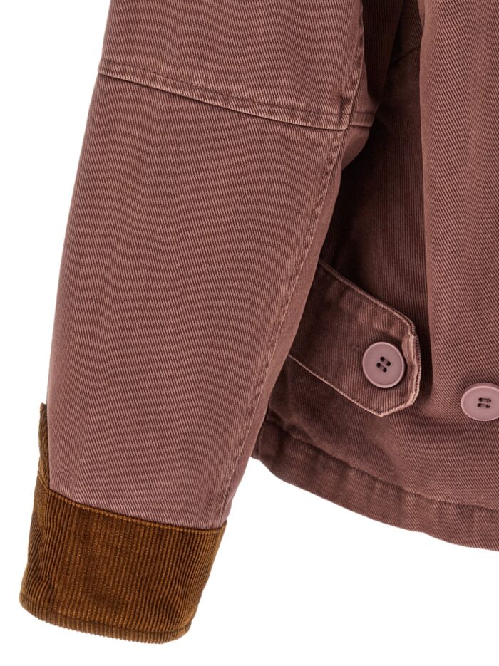 FOUND Canvas Jacket With Embroideries