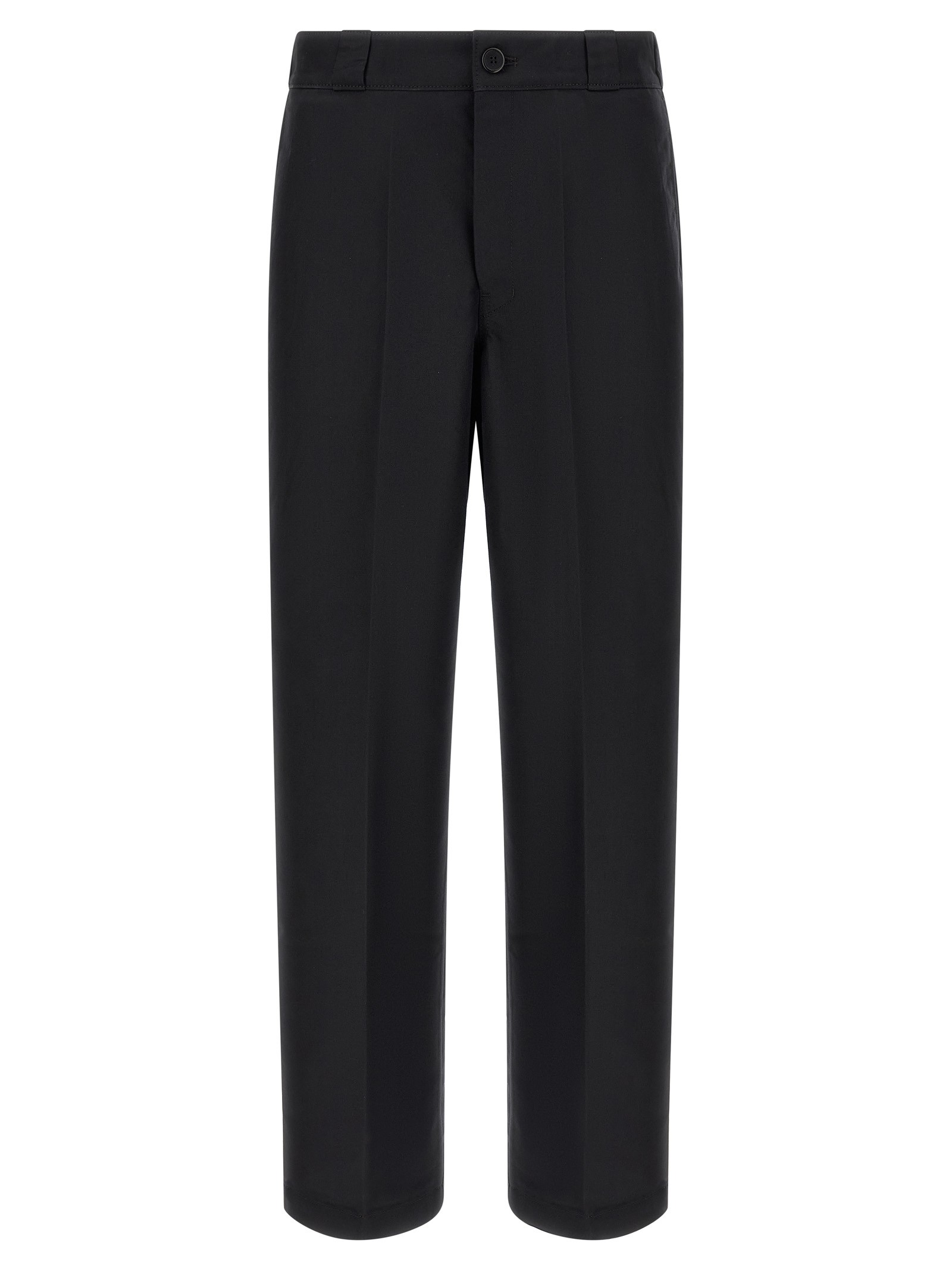 PRADA Canvas Pants With Pleat