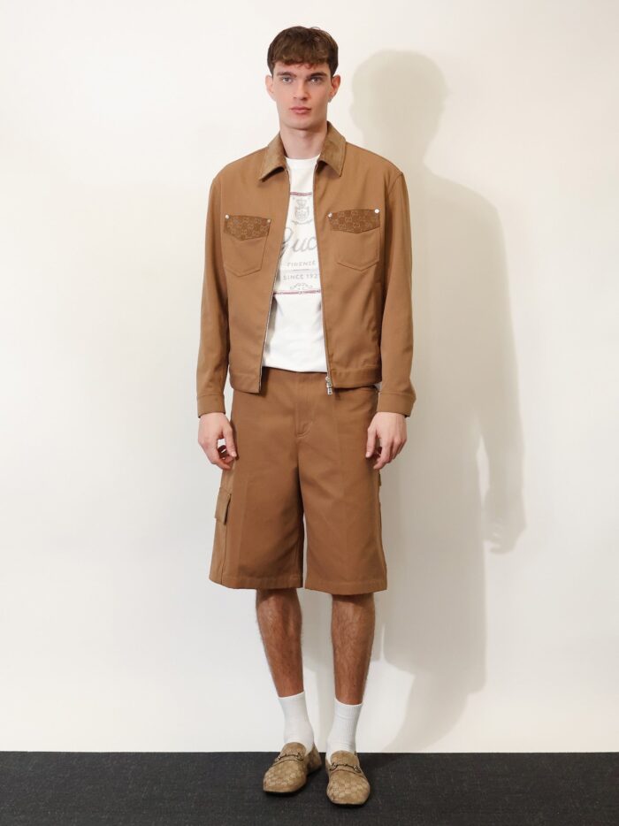 Gucci Canvas Shorts