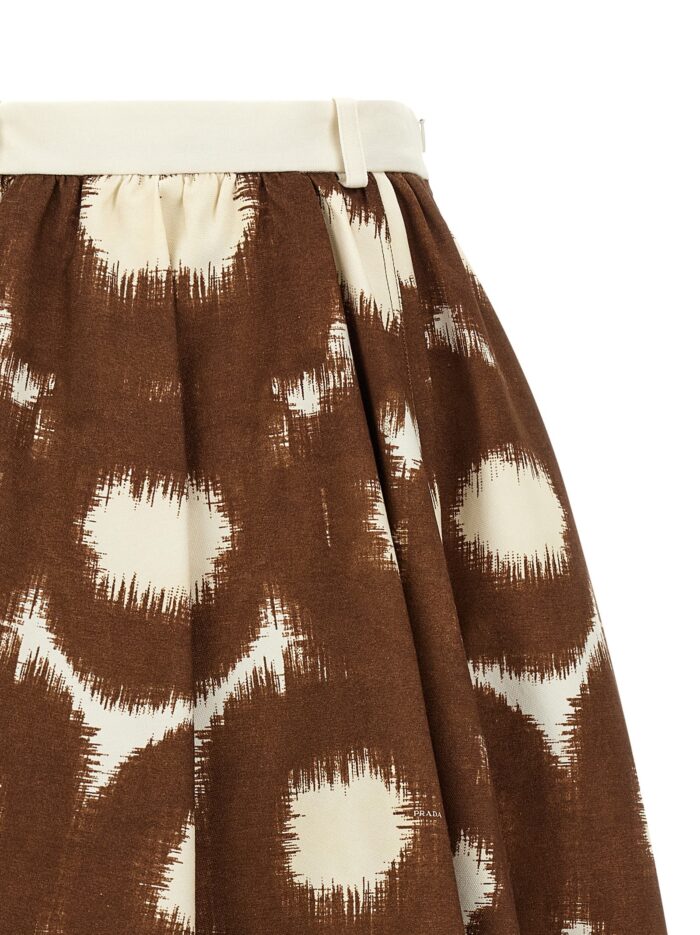 PRADA Canvas Skirt
