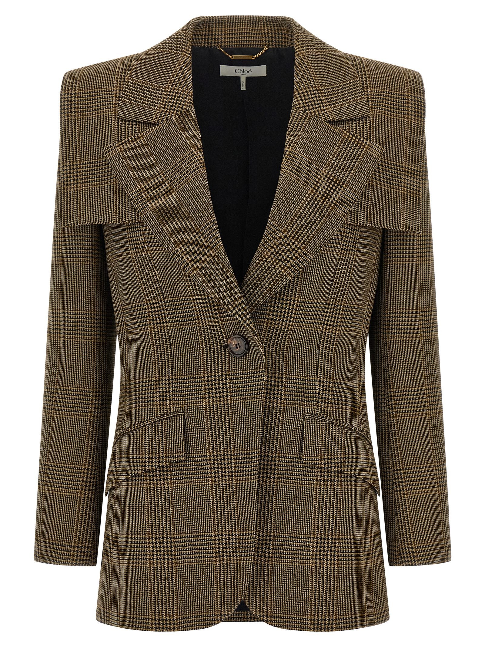 CHLOÉ Cape Detail Blazer