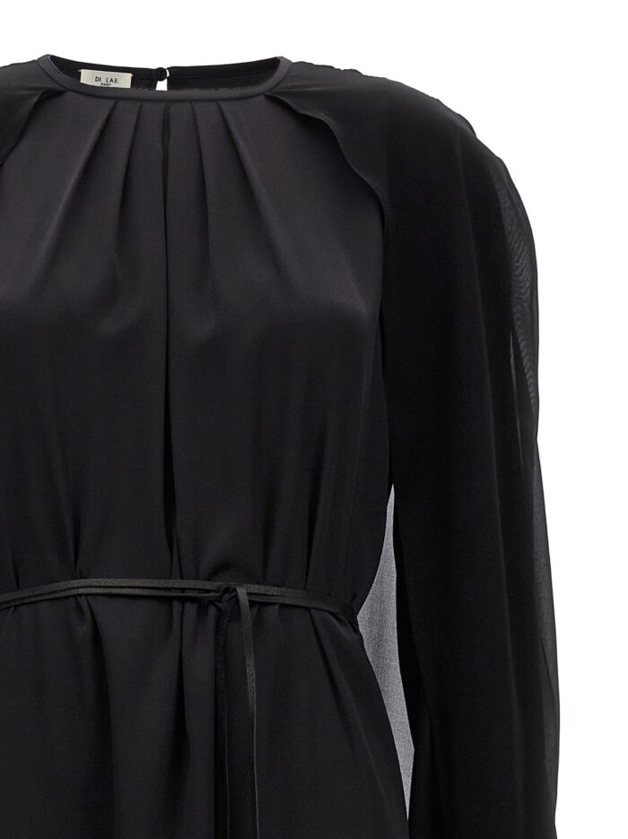 DI.LA3 PARI' Cape Dress