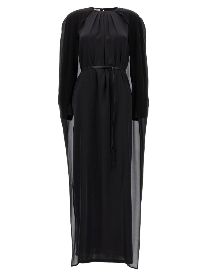di.la3 pari' cape dress DI.LA3 PARI' Cape Dress