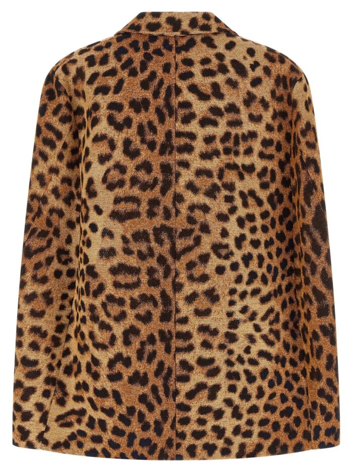 FEDERICA BONIFACI 'Cape Leopard' Blazer