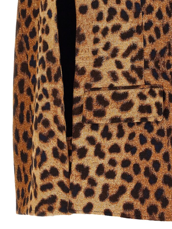 FEDERICA BONIFACI 'Cape Leopard' Blazer