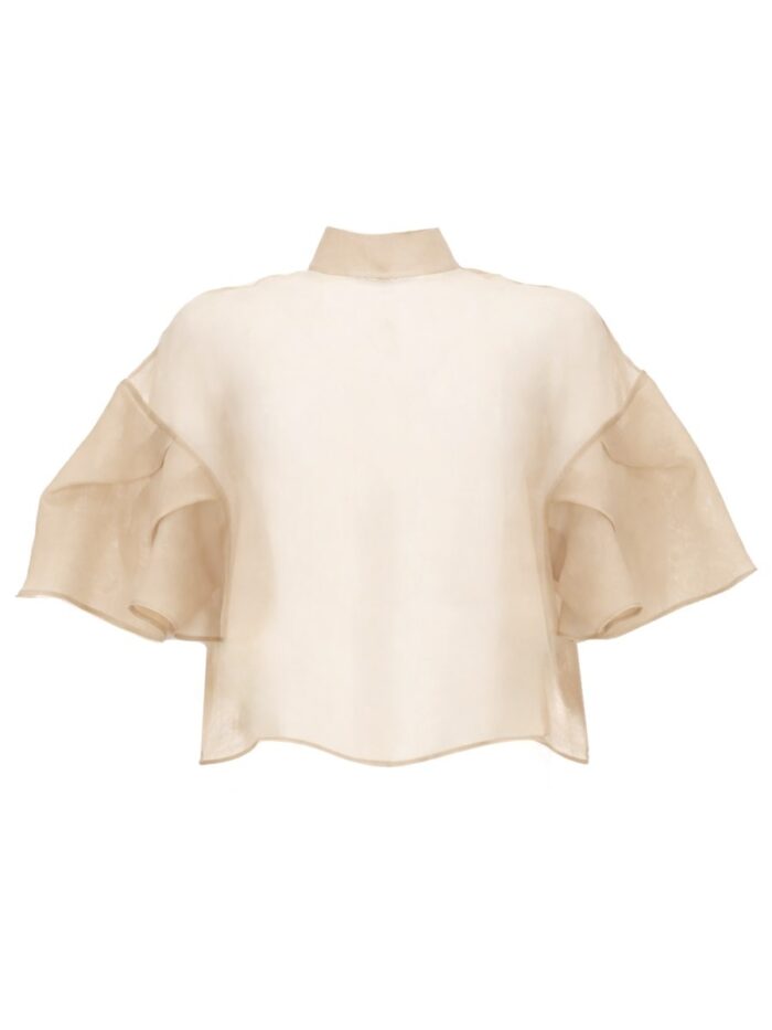 Max Mara CAPPA IN ORGANZA DI SETA