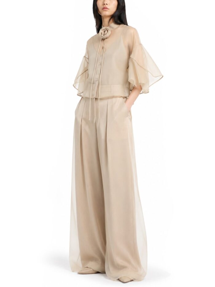 Max Mara CAPPA IN ORGANZA DI SETA