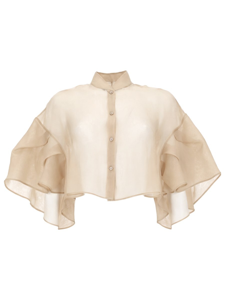 Max Mara CAPPA IN ORGANZA DI SETA