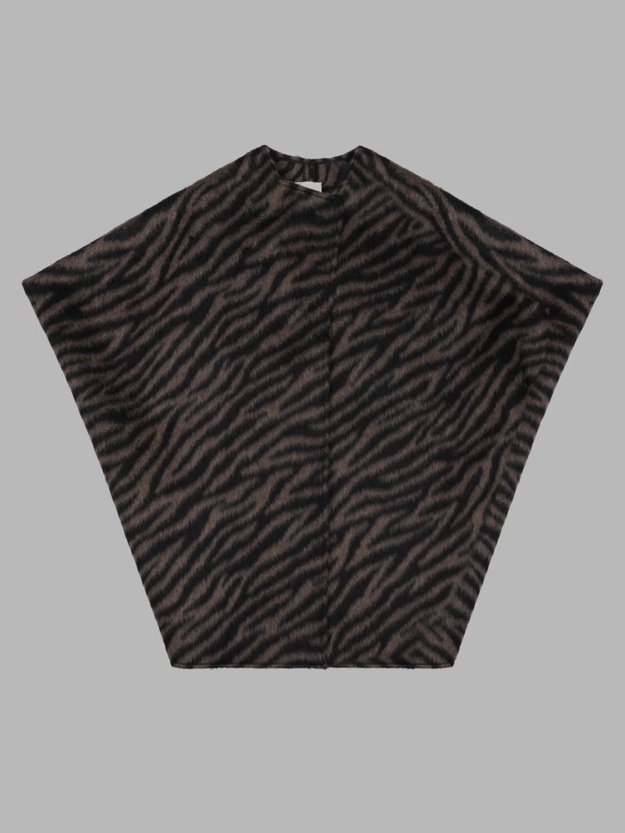 ALYSI Cappa "Jungle" In Lana E Mohair