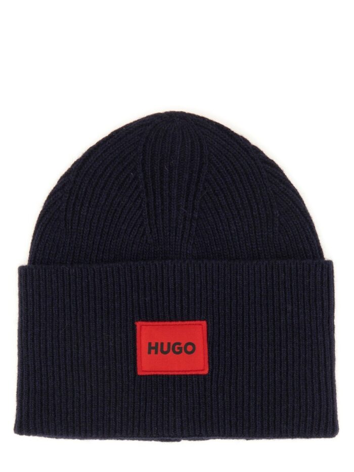 hugo cappello beanie con logo Hugo CAPPELLO BEANIE CON LOGO