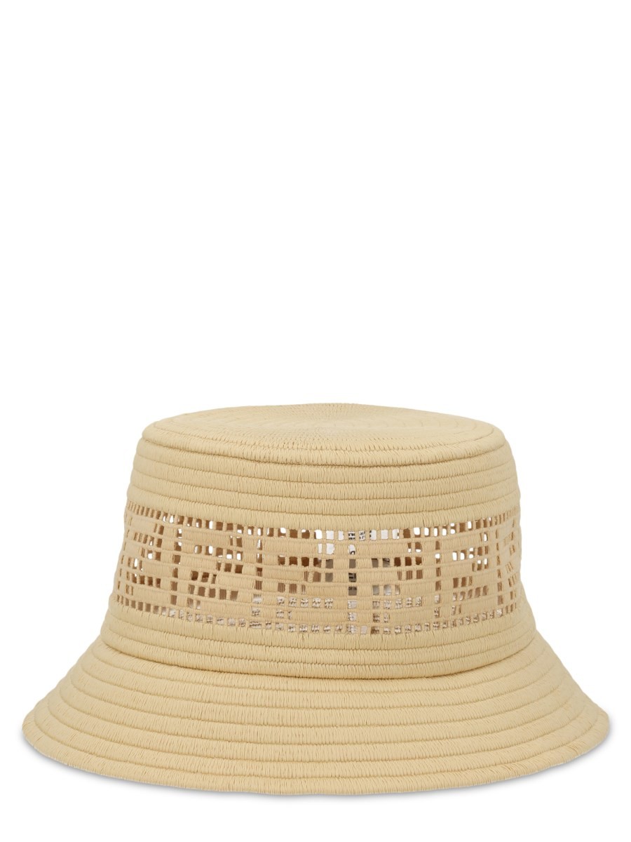 Fendi CAPPELLO BUCKET IN RAFIA