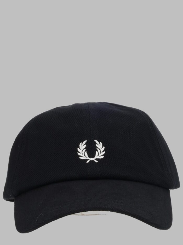 fred perry cappello da baseball con logo FRED PERRY Cappello Da Baseball Con Logo