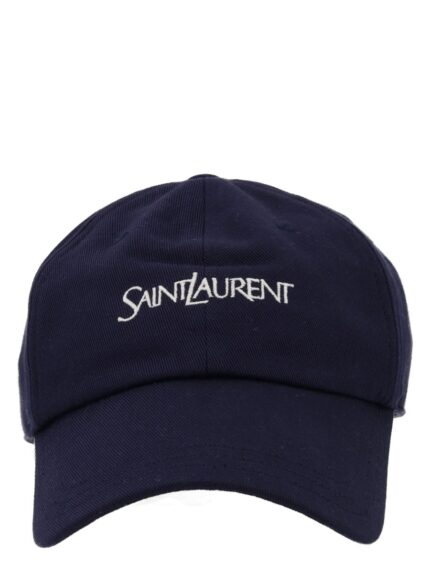 Saint Laurent Cappello Da Baseball Con Logo