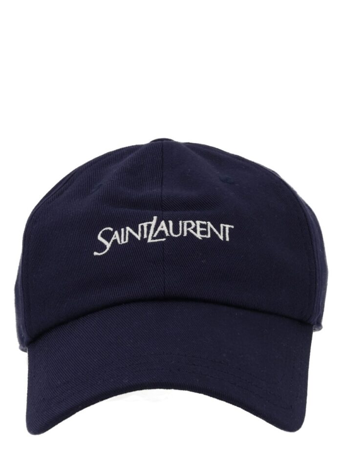 saint laurent cappello da baseball con logo Saint Laurent Cappello Da Baseball Con Logo