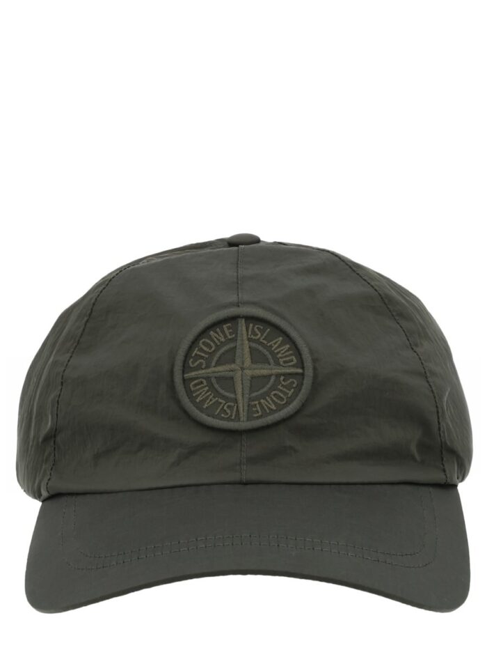 stone island cappello da baseball con logo Stone Island CAPPELLO DA BASEBALL CON LOGO