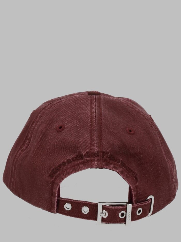 GANNI Cappello Da Baseball Con Logo
