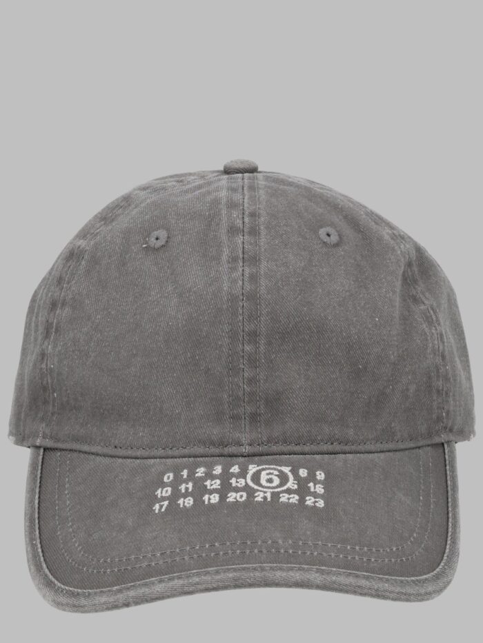 mm6 maison margiela cappello da baseball con logo MM6 MAISON MARGIELA CAPPELLO DA BASEBALL CON LOGO