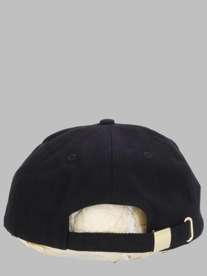 Versace Jeans Couture CAPPELLO DA BASEBALL CON LOGO METALLIZZATO