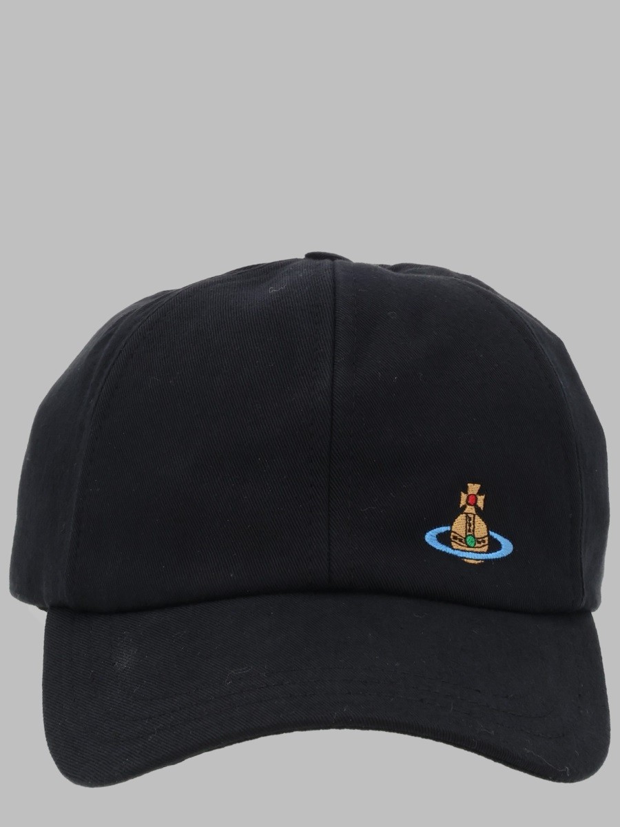 Vivienne Westwood Cappello Da Baseball Con Logo Orb