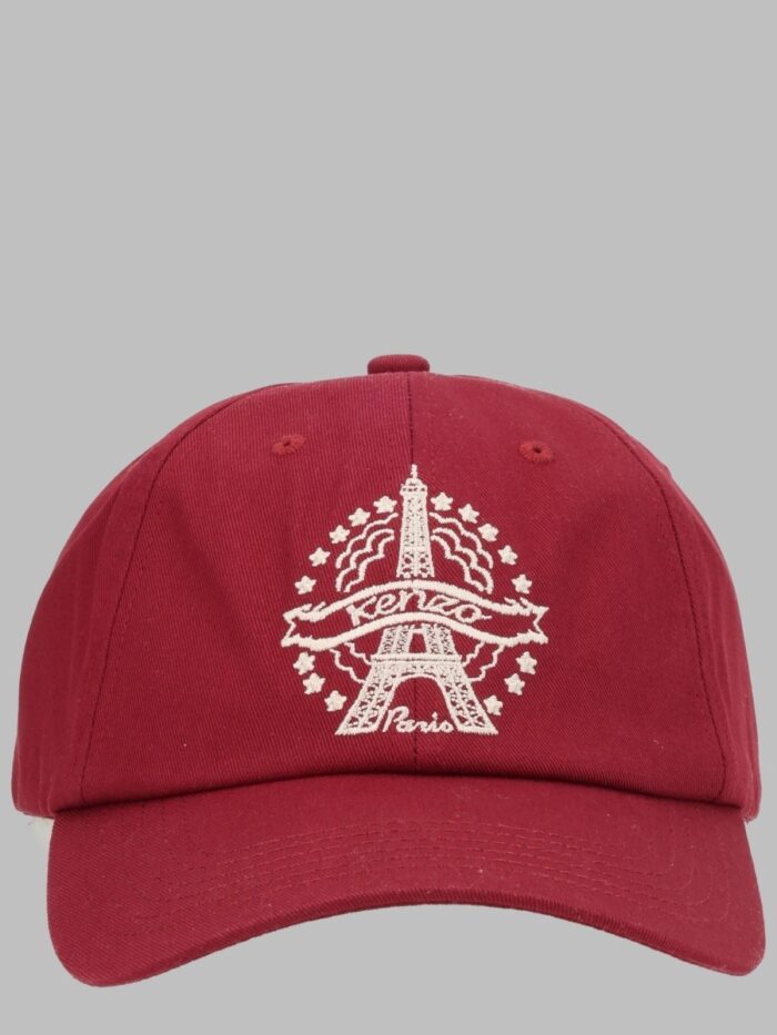cappello da baseball con ricamo "kenzo eiffel tower design" Cappello Da Baseball Con Ricamo "Kenzo Eiffel Tower Design"
