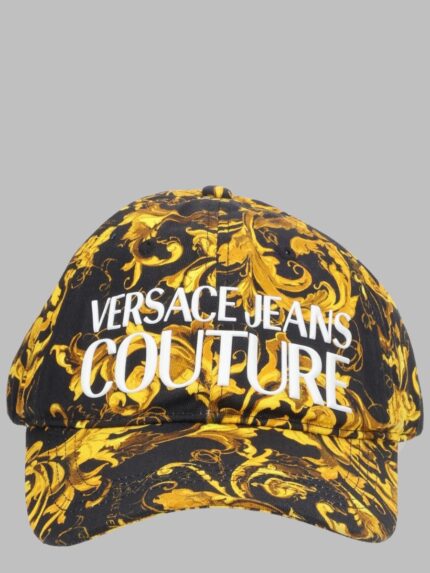 Versace Jeans Couture CAPPELLO DA BASEBALL CON STAMPA BAROCCA