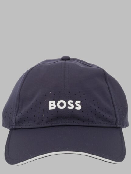 Boss Cappello Da Baseball "Lach" Traforato Con Logo