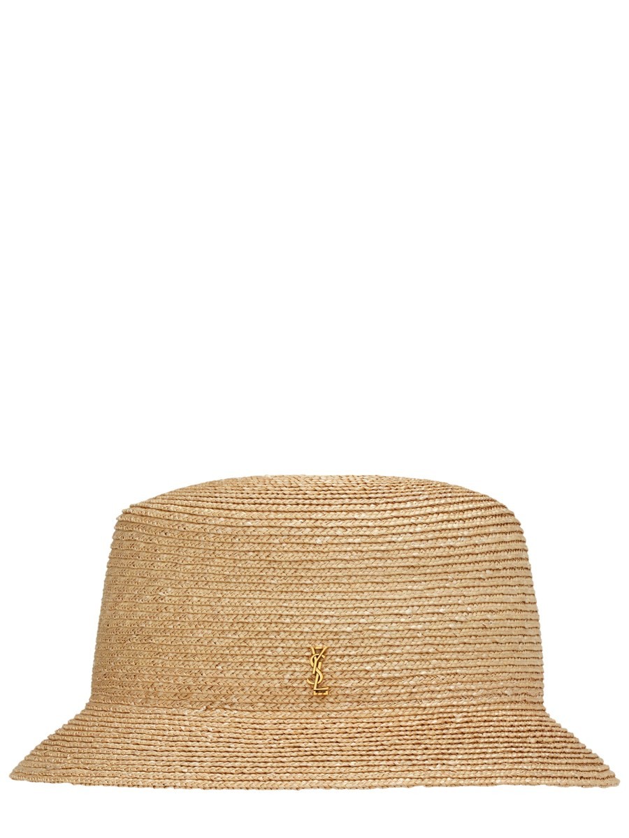Saint Laurent CAPPELLO FEDORA IN PAGLIA