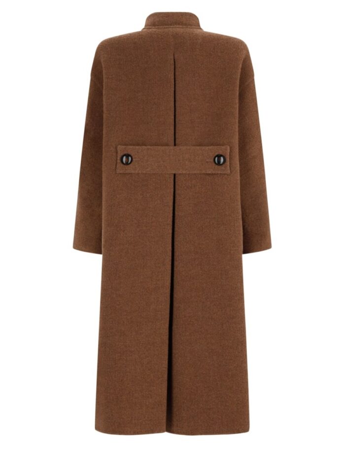 Max Mara Cappotto Cocoon In Baby Lama