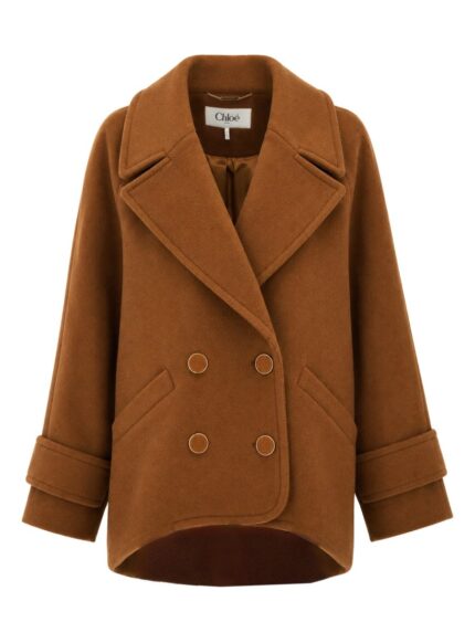 CHLOÉ CAPPOTTO CORTO DOPPIOPETTO IN LANA