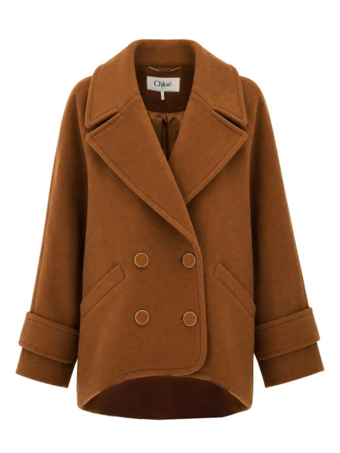 CHLOÉ CAPPOTTO CORTO DOPPIOPETTO IN LANA