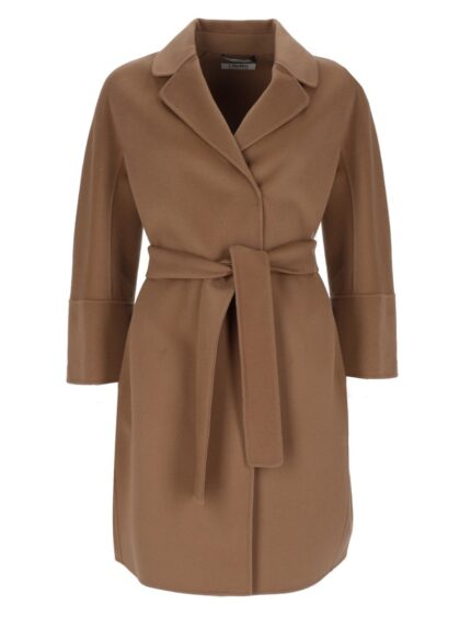 S MAX MARA CAPPOTTO CORTO IN LANA DOUBLE