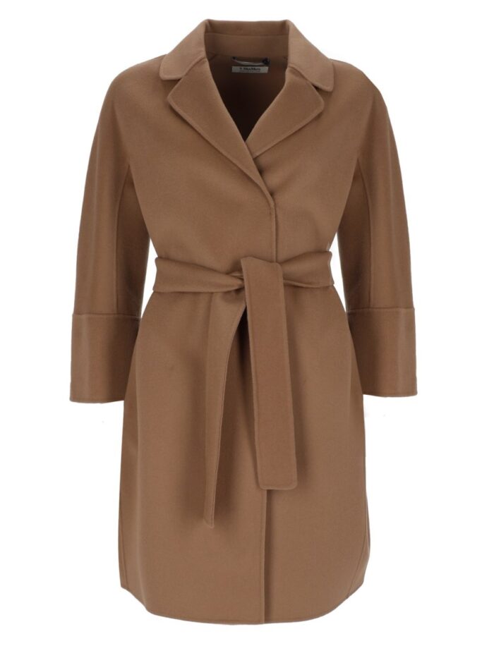 S MAX MARA CAPPOTTO CORTO IN LANA DOUBLE