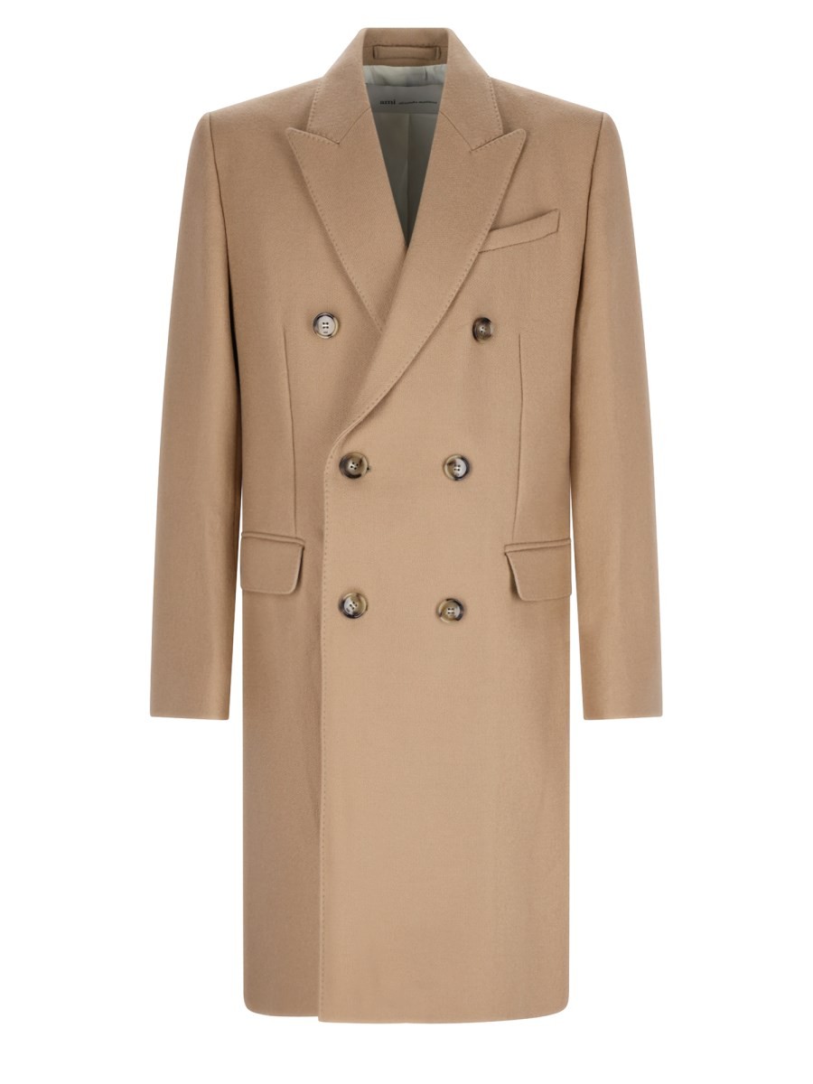 AMI PARIS Cappotto Doppiopetto In Lana