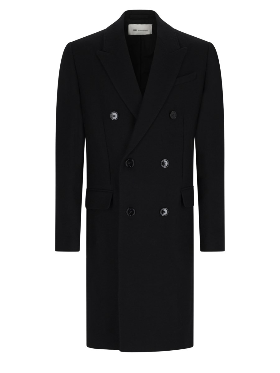 AMI PARIS Cappotto Doppiopetto In Lana