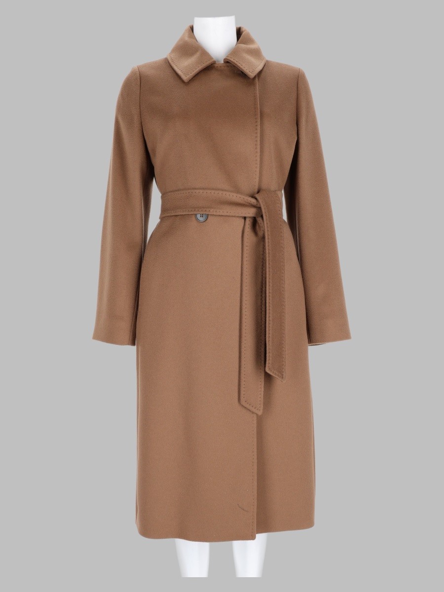 MAX MARA STUDIO Cappotto Doppiopetto In Lana