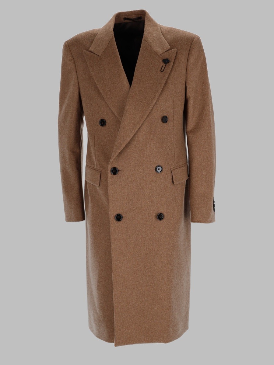 Lardini Cappotto Doppiopetto In Lana