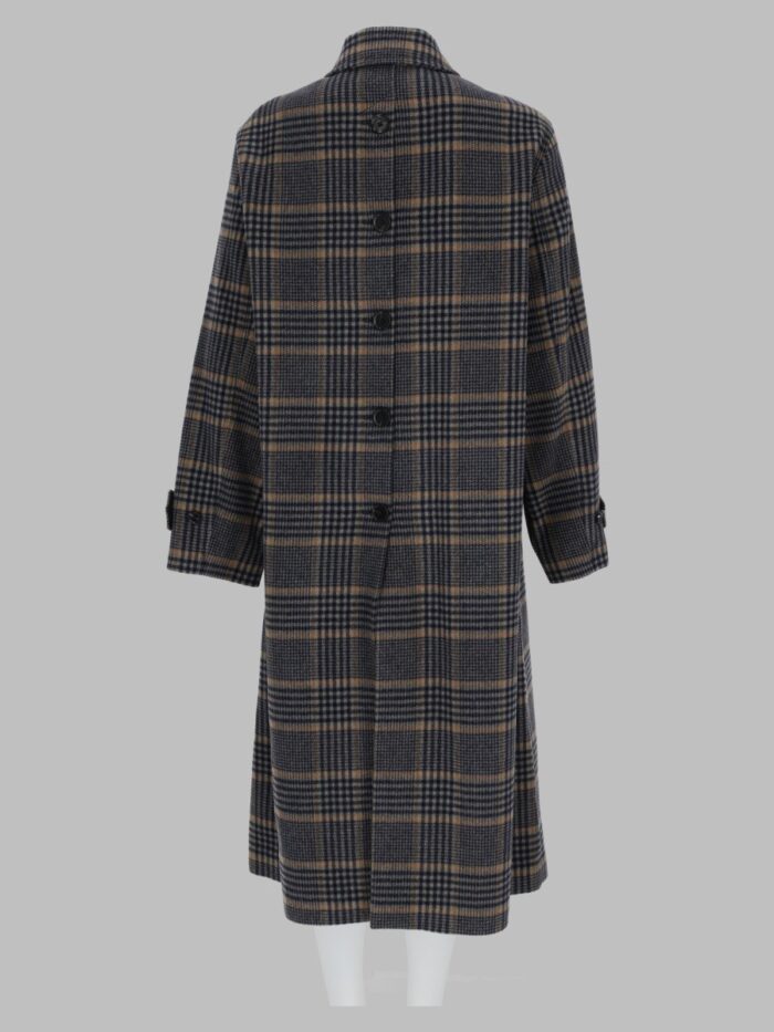 PAUL SMITH Cappotto In Lana Con Bottoni Sul Retro