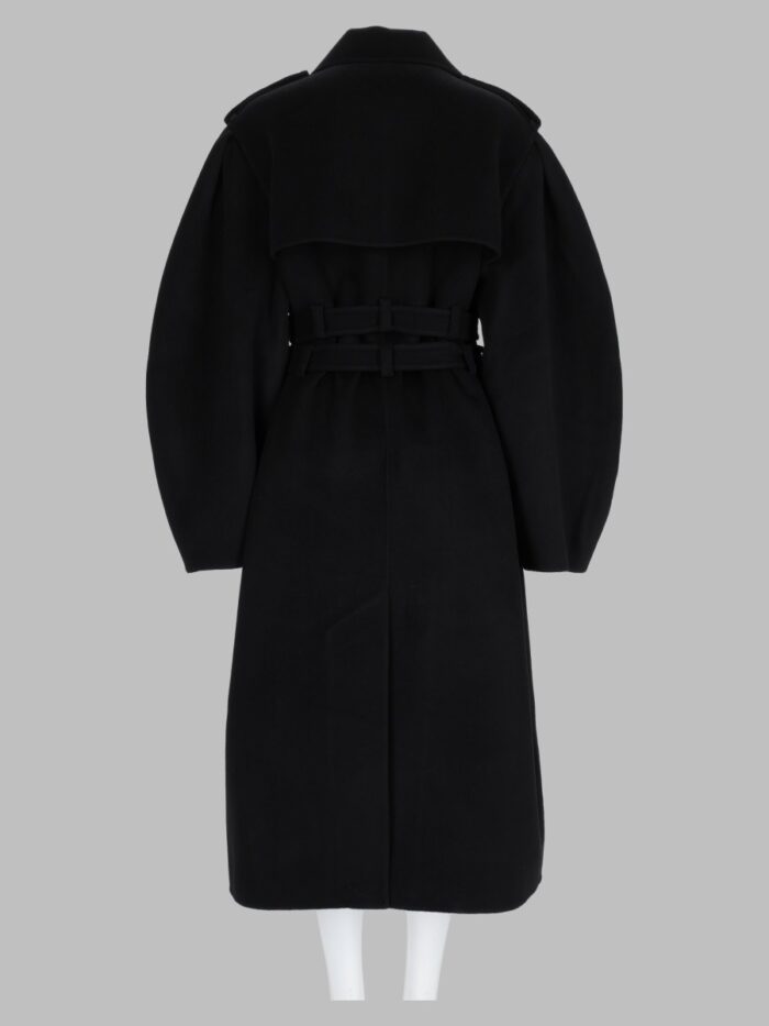 GANNI Cappotto In Lana Misto Cashmere