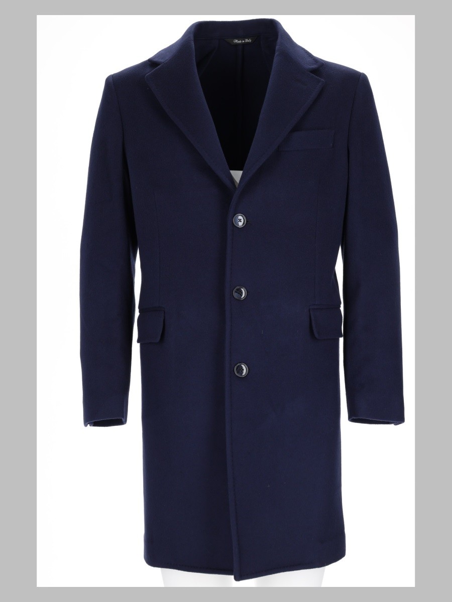 COLAMARINO Cappotto Monopetto In Lana
