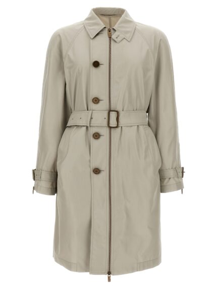 Burberry Car Coat Silk