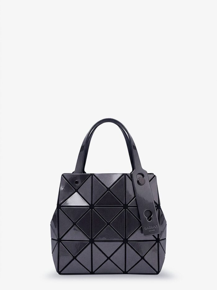 bao bao issey miyake carat handbag with geometric inserts BAO BAO ISSEY MIYAKE Carat Handbag With Geometric Inserts